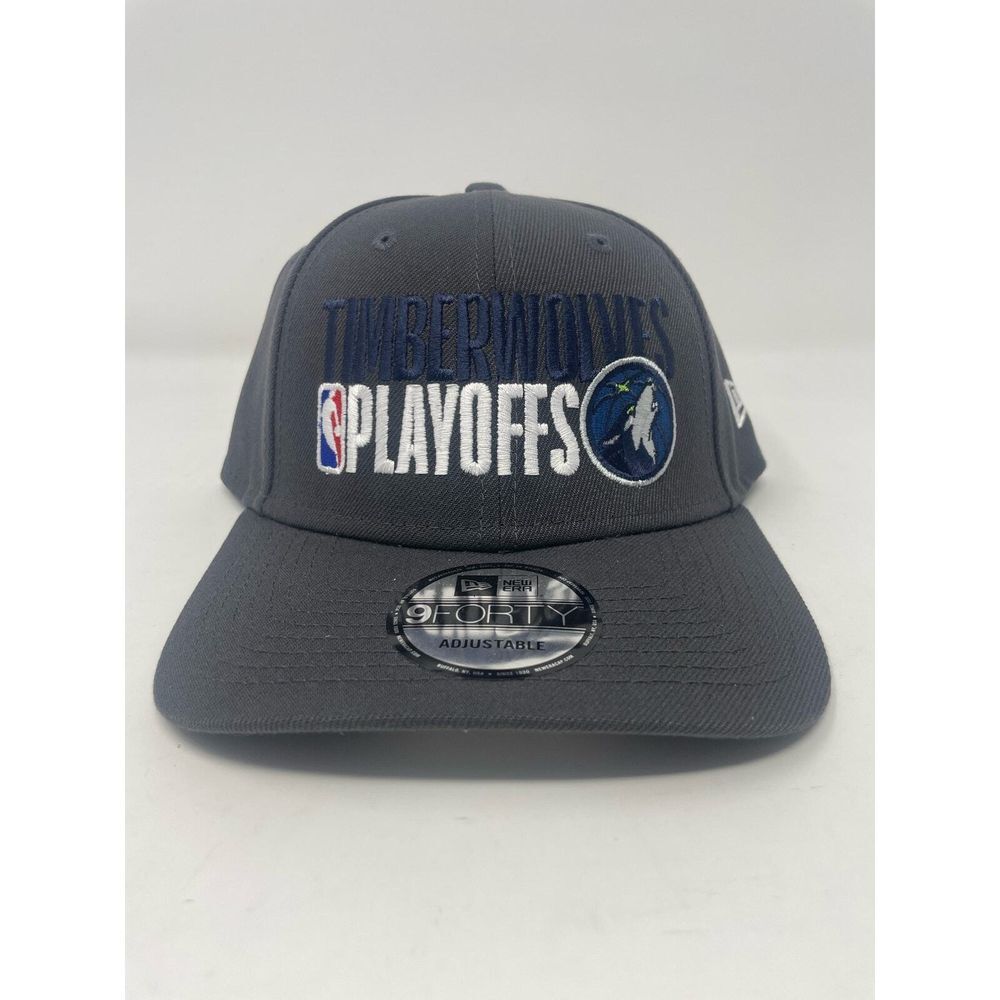 Minnesota Timberwolves New Era Hat 2024 NBA‎ Playoffs 9FORTY Adjustable Cap NEW